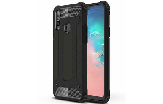 Силикон Samsung A30 Protective Black