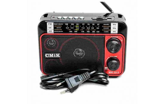 Радиоприемник Cmik MK-511 AM/FM/SW + USB/TF