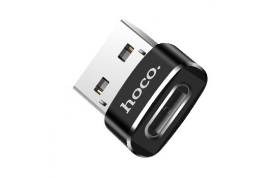 USB to Type-C Converter Hoco UA6 Black