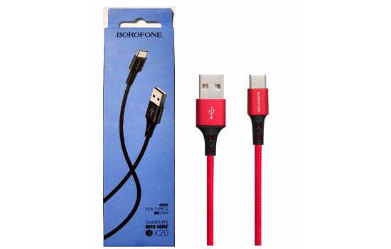 Кабель Type-C USB Borofone X20