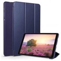 Чехол для Samsung Galaxy Tab A A2 10,5" 2018 SM T590/T595/T597 кожаный чехол-подставка Blue