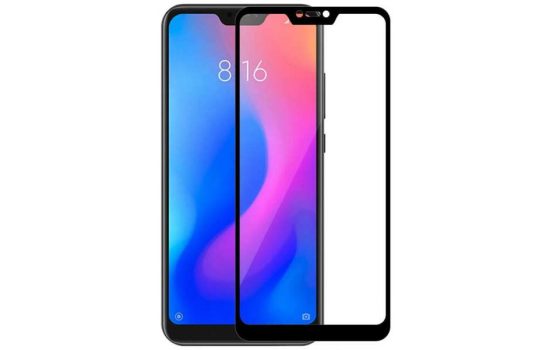 Защитное стекло Xiaomi Mi 9 5D Full Glue, черная рамка