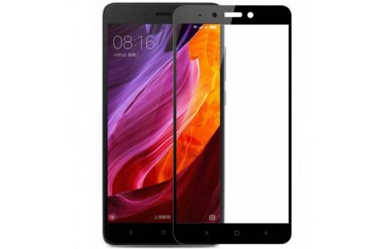 Защитное стекло Xiaomi Mi A1 / Mi 5X 2D черная рамка