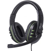 Компьютерная гарнитура Ritmix RH-555M Gaming Black-Green