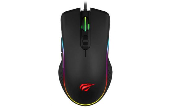 Мышь Havit HV-MS1006 Gaming USB RGB Black 