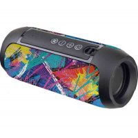 Портативная колонка Perfeo Street ART 10W (PF_B4697) Bl/MP3/FM/MicroSD 1200mAh