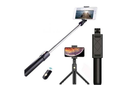 Монопод-трипод Monopod K07-5 Bluetooth Black