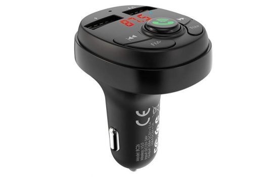 FM модулятор  Borofone BC26 Bluetooth с дисплеем