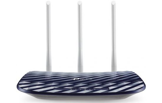 Маршрутизатор двухдиапазонный TP-Link Archer C20, Wi-Fi роутер AC750