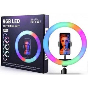 Кольцо для сэлфи RGB MJ33 RING