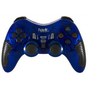 Геймпад Havit HV-G89W PC+PS2+PS3 беспроводной Blue