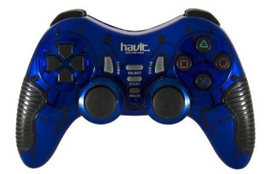 Геймпад Havit HV-G89W PC+PS2+PS3 беспроводной Blue