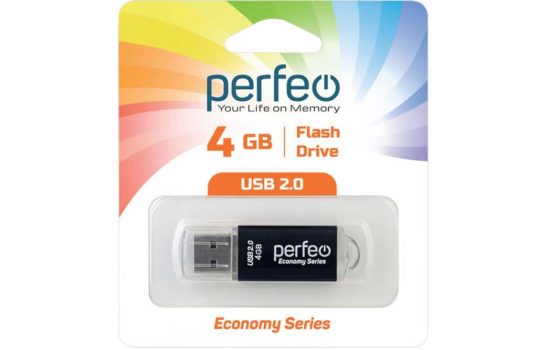 USB накопитель 4 Gb USB Perfeo PF-E01