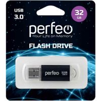 USB накопитель 32Gb Perfeo PF-C14B032ES 3.0 Black