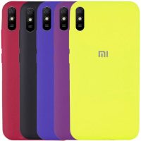 Силикон Xiaomi 9a Jeelly Black , Red 