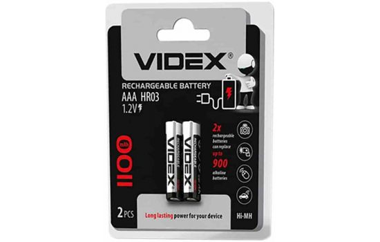 Аккумулятор Videx AAA HR03/2 1100mAh Ni-MH