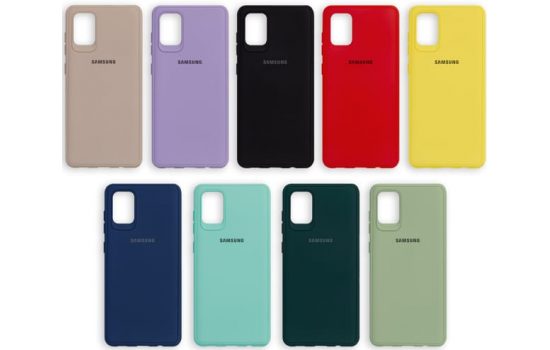 Чехол силикон Samsung A52 Silicone case