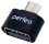 USB adapter Perfeo microUSB OTG (PF-VI-O003) Black, Gold