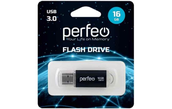 USB накопитель Perfeo USB 3.0 16 Gb (PF-C14B016ES)