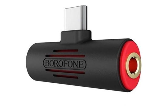 Adapter Borofone BV8 USB-C - USB-C & 3.5mm jack