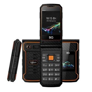 Телефон BQ 2822 Dragon Black/Orange