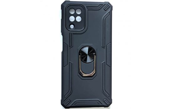 Силикон Samsung A12 PRC Armor с подставкой