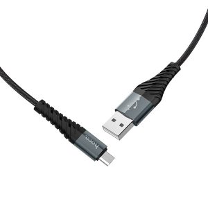 Кабель USB-microUSB Hoco Cool X38 Rapid 1m Black