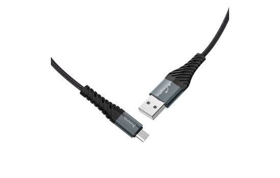 Кабель USB-microUSB Hoco Cool X38 Rapid 1m Black