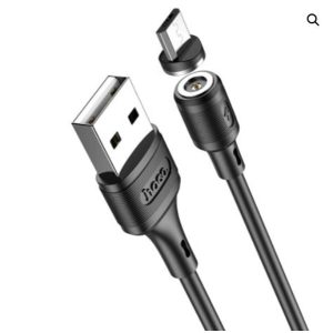 Кабель microUSB магнит Hoco X52 Black