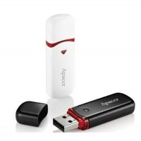 USB накопитель Apacer AH333 32GB Black / White (AP32GAH333B-1)