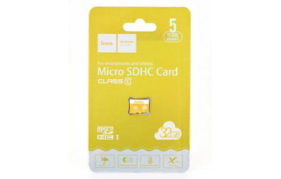 Карта памяти microSDHC 32GB (10) Hoco 3.0 HS