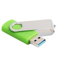 USB флеш 64 Gb DeTech ротатор металл