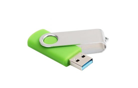 USB флеш 64 Gb DeTech ротатор металл