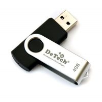 USB флеш 4 Gb DeTech 