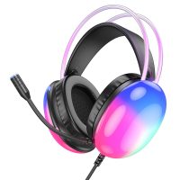 Игровая гарнитура Hoco W109 Rich gaming headphones с LED подсветкой