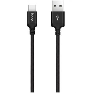 Кабель USB-Type-C Hoco X14 Rapid Charging 1m Black