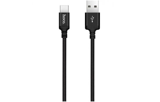 Кабель USB-Type-C Hoco X14 Rapid Charging 1m Black