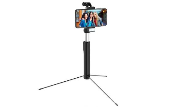 Монопод Hoco K10B Wireless Tripod Selfie Black