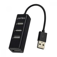 USB HUB 4 Port PF-HYD-6010H Black