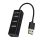 USB HUB 4 Port PF-HYD-6010H Black