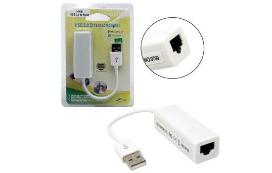 Сетевая карта USB 2.0 H48 RG45 