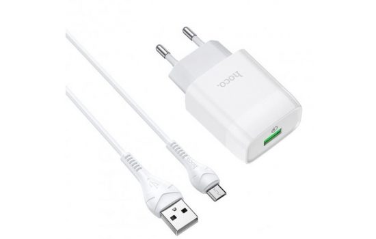 CЗУ Hoco C72Q 3.0A +microUSB 