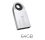 USB накопитель 64 Gb Hoco UD9 2.0 metal Silver 