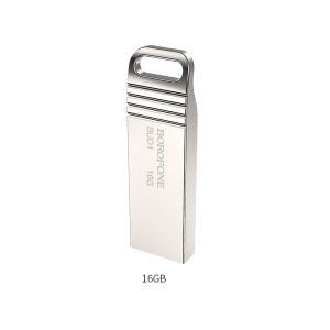 USB накопитель 16 Gb Borofone BUD1 2.0 Silver