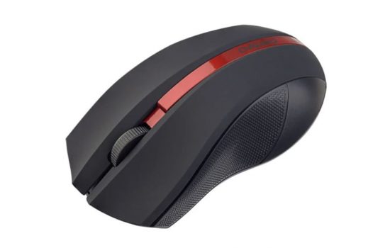 Мышь беспроводная Perfeo Vertex Black-Red