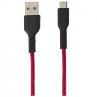 Кабель Hoco U31 microUSB 1m Red