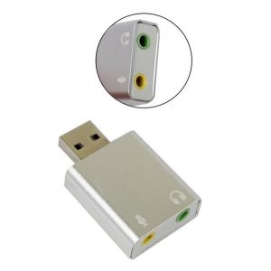 Внешняя звуковая карта Z30 USB2.0  7.1 channel sound