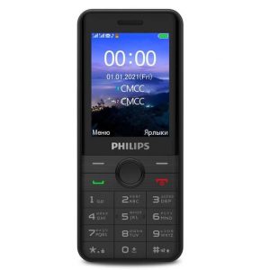 Телефон Philips E172 Black