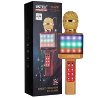 Микрофон-караоке беспроводной WSTER WS-1828 Gold