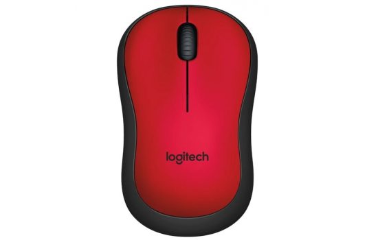 Мышь беспроводная Logitech M220 Silent Red, White